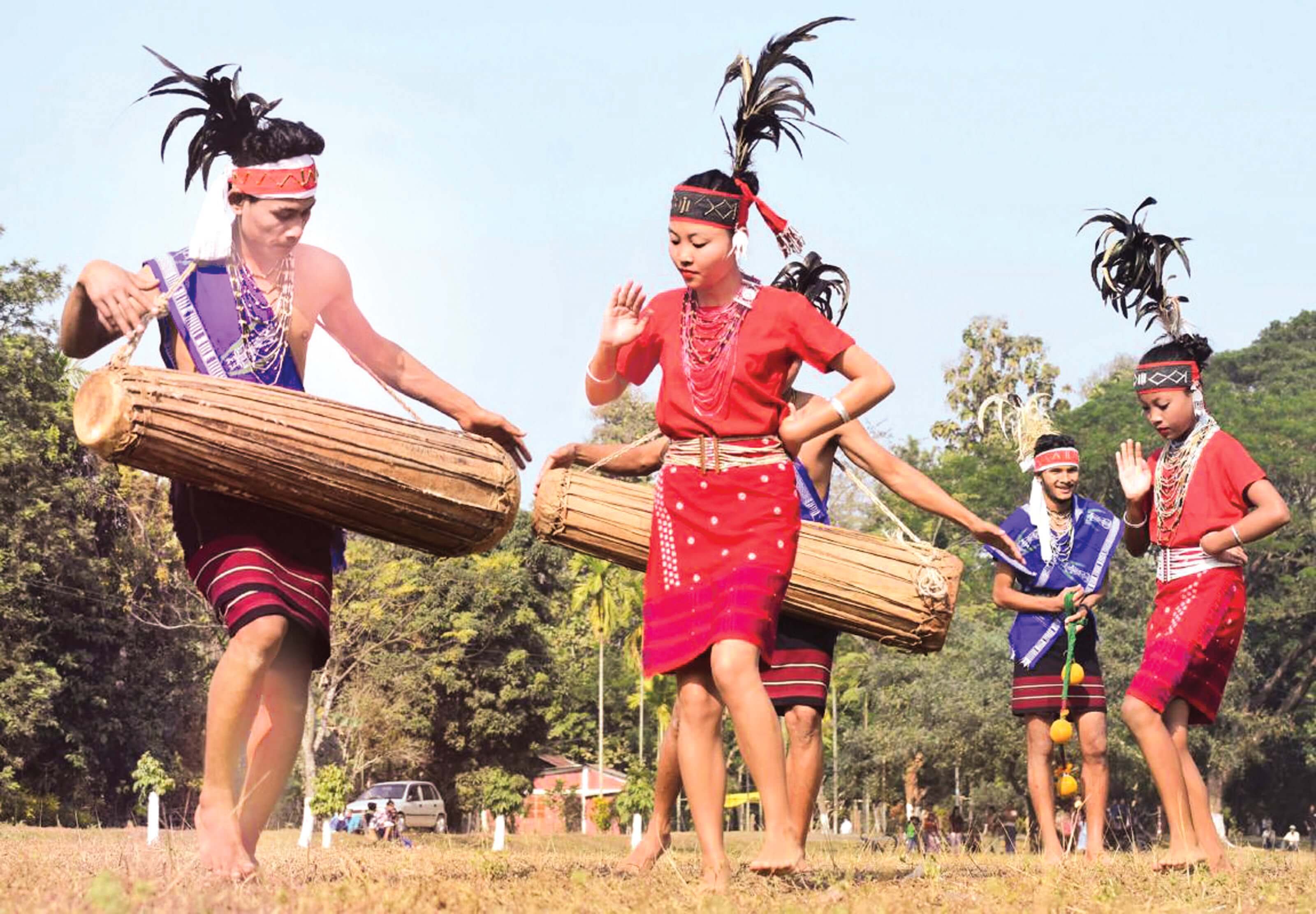 Wangala festival - 100 drum festival