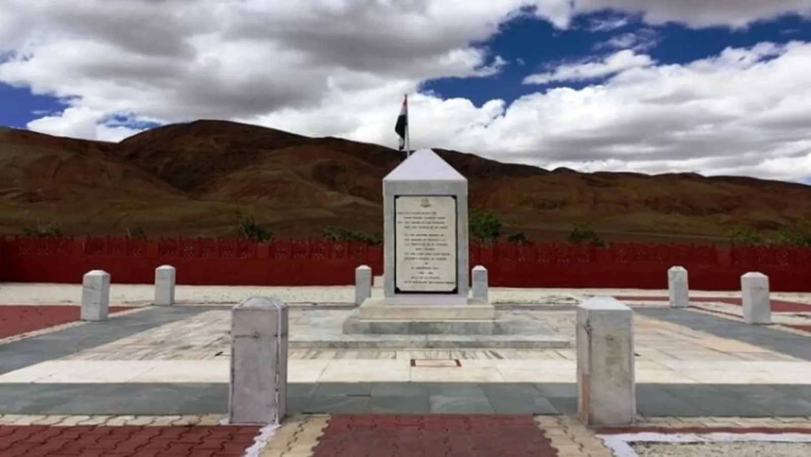 Revamped War Memorial at Ladakh's Rezang La